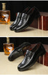 Elegant Slip-On Loafers for Men - Versatile Round Toe Casual and Business Shoes, Handmade Mocasines for All-Day Comfort